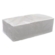 Салфетки бумажные, 33х33 см, 1-слойные, белые, 300 листов в упаковке