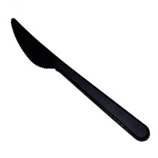 Нож столовый 18 см черный Кристалл ПС (х50/2000) Россия