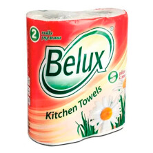 Полотенца двухслойные Belux 2 рулона (х1/12) [упаковка]