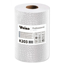 Полотенца бумажные в рулоне VEIRO 2-сл белые 150м